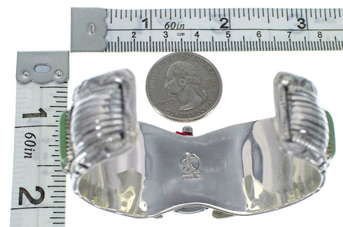 Southwest Sterling Silver Jewelry Turquoise Cuff Watch CX47874