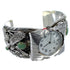Sterling Silver Southwest Eagle Turquoise Cuff Watch CX47927