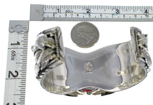 Sterling Silver Eagle Southwest Turquoise Cuff Watch CX47928