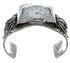 Authentic Sterling Silver Southwest Cuff Watch CX47941