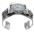 Southwest Genuine Sterling Silver Cuff Watch CX47946