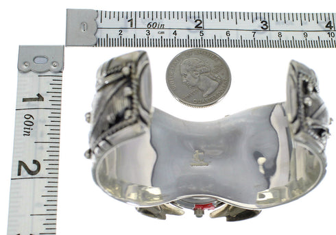 Southwest Authentic Sterling Silver Cuff Watch CX47945