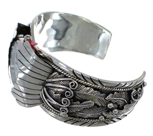 Genuine Sterling Silver Southwest Jewelry Cuff Watch CX48014