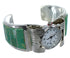 Southwest Authentic Sterling Silver Turquoise Cuff Watch CX48629