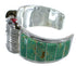 Southwest Authentic Sterling Silver Turquoise Cuff Watch CX48629