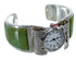 Southwest Turquoise Authentic Sterling Silver Cuff Watch CX48635