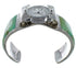 Southwestern Turquoise Authentic Sterling Silver Cuff Watch CX48637