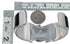 Sterling Silver Multicolor Southwestern Cuff Watch CX48647