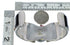 Sterling Silver Southwestern Multicolor Inlay Cuff Watch CX48649