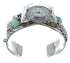 Turquoise Southwest Authentic Sterling Silver Eagle Cuff Watch CX48275