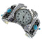 Turquoise Sterling Silver Southwest Bear Cuff Watch CX48709