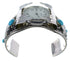 Turquoise Sterling Silver Southwest Bear Cuff Watch CX48709