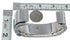 Southwest Genuine Sterling Silver Turquoise Cuff Bracelet CX48943