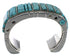 Genuine Sterling Silver Turquoise Southwest Cuff Bracelet CX48948