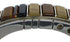 Southwest Multicolor Genuine Sterling Silver Cuff Bracelet CX48973