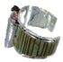Southwest Turquoise Genuine Sterling Silver Cuff Watch CX48835
