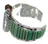 Southwest Turquoise Inlay Genuine Sterling Silver Cuff Watch CX48848