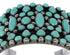 Genuine Sterling Silver Turquoise Southwest Cuff Bracelet CX49011