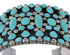 Authentic Sterling Silver Southwestern Turquoise Cuff Bracelet CX49039