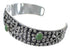 Turquoise Silver Butterfly Dragonfly Southwest Cuff Bracelet CX49476