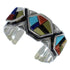 Multicolor Southwest Genuine Sterling Silver Cuff Bracelet CX49153