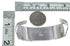 Genuine Sterling Silver Turquoise Southwest Cuff Bracelet CX49173