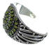 Genuine Sterling Silver Turquoise Southwest Cuff Bracelet CX49385