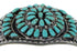 Genuine Sterling Silver Southwest Turquoise Cuff Bracelet CX49386
