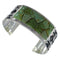 Turquoise Southwest Sterling Silver Sturdy Cuff Bracelet CX49269