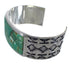 Turquoise Sterling Silver Sturdy Southwest Cuff Bracelet CX49272
