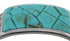 Sterling Silver Turquoise Well-Built Southwest Cuff Bracelet CX49274