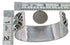 Southwest Turquoise Inlay Sterling Silver Heavy Cuff Bracelet CX49291