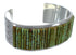 Sterling Silver Southwest Turquoise Cuff Bracelet CX49425