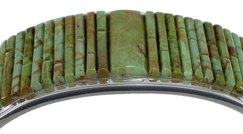 Sterling Silver Southwest Turquoise Cuff Bracelet CX49425