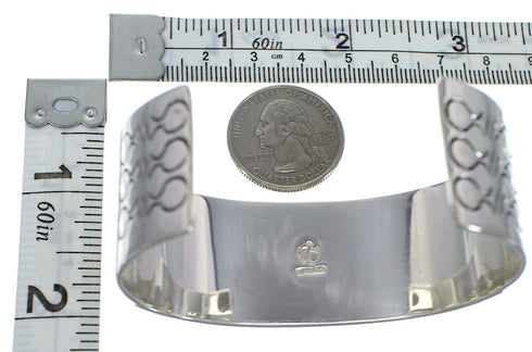 Sterling Silver Southwest Turquoise Cuff Bracelet CX49425