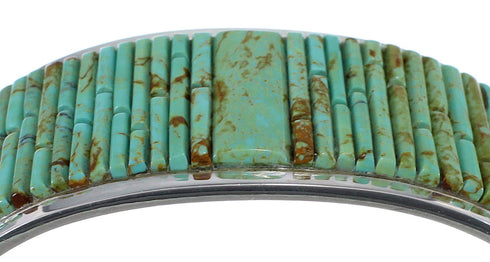 Turquoise Southwest Sterling Silver Cuff Bracelet CX49430