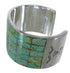 Sterling Silver Southwestern Turquoise Inlay Cuff Bracelet CX49539