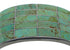 Sterling Silver Southwestern Turquoise Inlay Cuff Bracelet CX49539