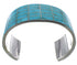 Southwestern Authentic Sterling Silver Turquoise Cuff Bracelet CX49548