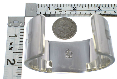 Southwest Multicolor Inlay Sterling Silver Cuff Bracelet CX49552