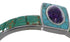 Southwest Multicolor Turquoise Sterling Silver Cuff Bracelet CX49627