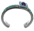 Southwest Multicolor Turquoise Sterling Silver Cuff Bracelet CX49627
