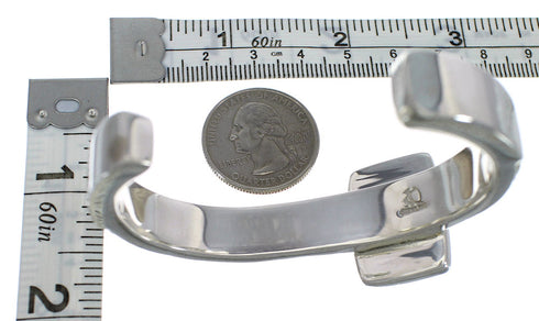 Southwest Multicolor Genuine Sterling Silver Cuff Bracelet CX49644