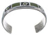 Turquoise Genuine Sterling Silver Southwest Cuff Bracelet CX49652