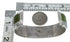 Turquoise Genuine Sterling Silver Southwest Cuff Bracelet CX49652