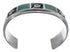 Southwest Turquoise Authentic Sterling Silver Cuff Bracelet CX49657