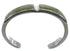 Southwest Turquoise Sterling Silver Sturdy Cuff Bracelet CX49741