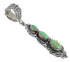 Southwest Sterling Silver Turquoise Pendant AX50218