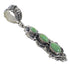 Southwestern Sterling Silver Turquoise Pendant AX50220