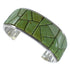 Turquoise Southwestern Silver Well-Built Cuff Bracelet CX49889